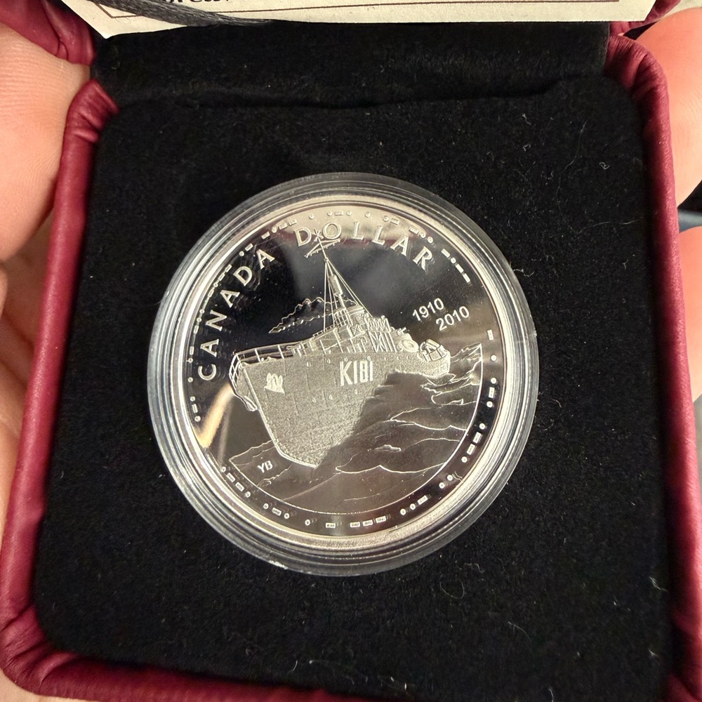 2010 Proof Silver Canada Dollar Coin Royal Canadian Mint